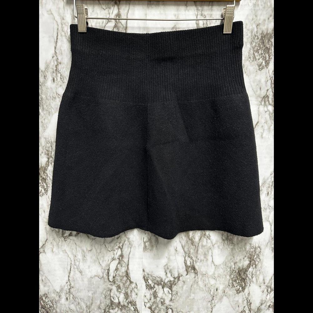 Zara Knit warm Black‎ skirt size M